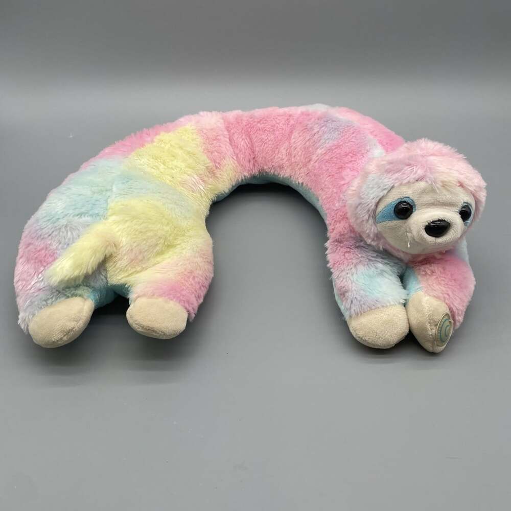 Neck Shoulder Massager Vibration Relaxation Rainbow Sloth - Tested Works